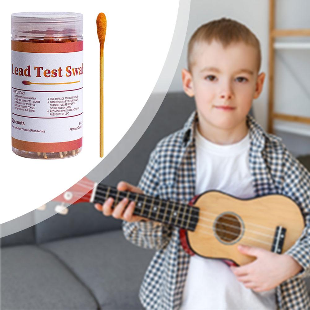 Kurşunlu Boya Test Çubukları Kiti, 60 adet Kurşun Test Kiti Çubuğu, Evde Kurşun Test Kiti, Kurşun Kontrol Çubukları, Kurşun Test Şeritleri, İyileştirme Aracı