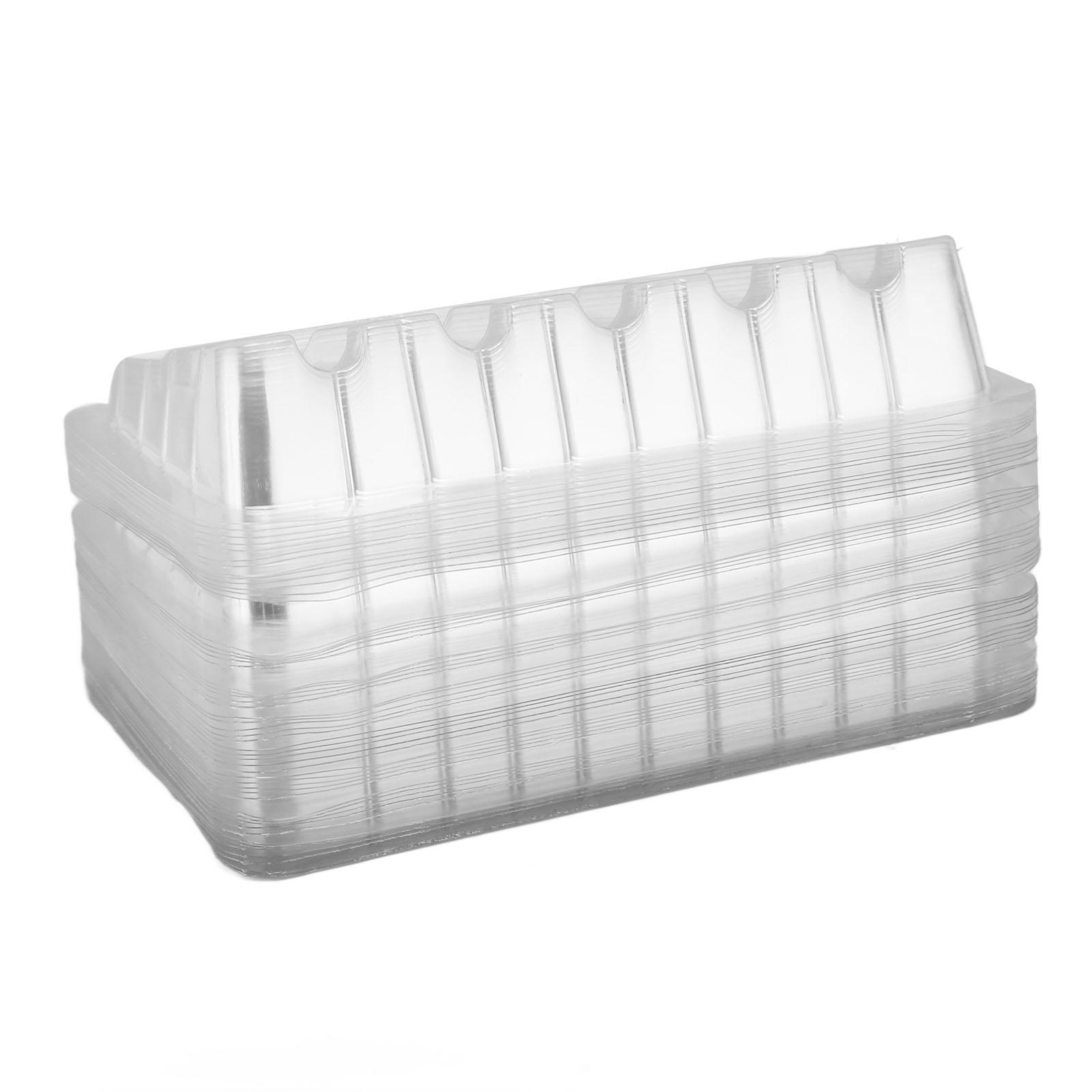 

50 шт. Одноразовые прозрачные подносы для картриджных игл для тату