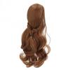 Doll Hair Wig Curly Style Neat Bangs DIY Cutting Soft Doll Supplies for 1 3 8 To 9in Head Circumference BJD Doll Light