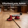 Floor Seam Puller with Anti-Slip Comfortable Grip for Safe Operation Powerful Double-Claw Suction Cup Tool Heavy Duty Floor Gap Fixer Tool for