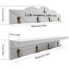 2Pcs/Set Coffee Cup Holder Kitchen Wall for Farmhouse Decorations Coffee Station Office Decor Mug Organizer Mug Display