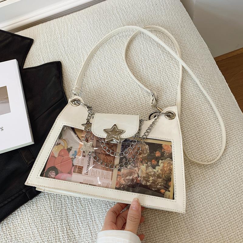 

Дизайн сумки под мышкой женская лето 2025 новая текстура в иностранном стиле портативная маленькая квадратная сумка популярная цепочка сумка-мессенджер