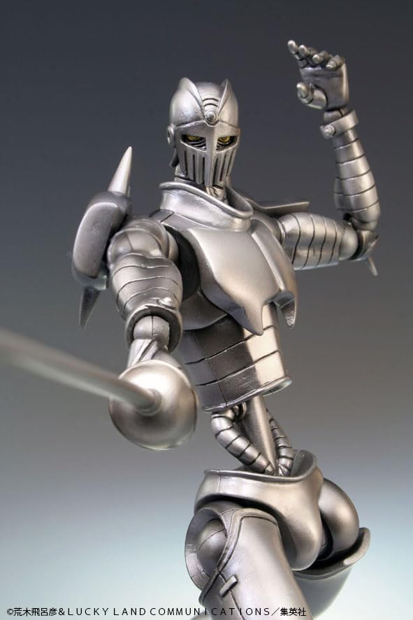 Super Action Statue Bizarre Adventure Part Silver Chariot 160mm PVC ABS Nylon Painted Action Figure "JoJo's 3" Approx. & &