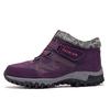 Boots for Men Couple Winter with Fur  Warm Snow Boots WoMen Winter Work Casual Shoes Sneakers High Top Ankle Hiking Boots
