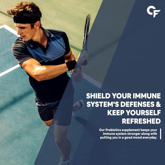 Carbamide Forte Glucosamine & Chondroitin MSM - 3900mg Per Serving& Carbamide Forte Probiotics Supplement 50 Billion for Women & Men