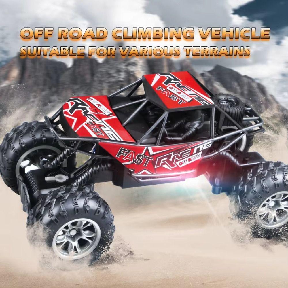 

With Lights Remote Control Toys Cars Rechargeable Off-Road Toy Car Toddlers синій