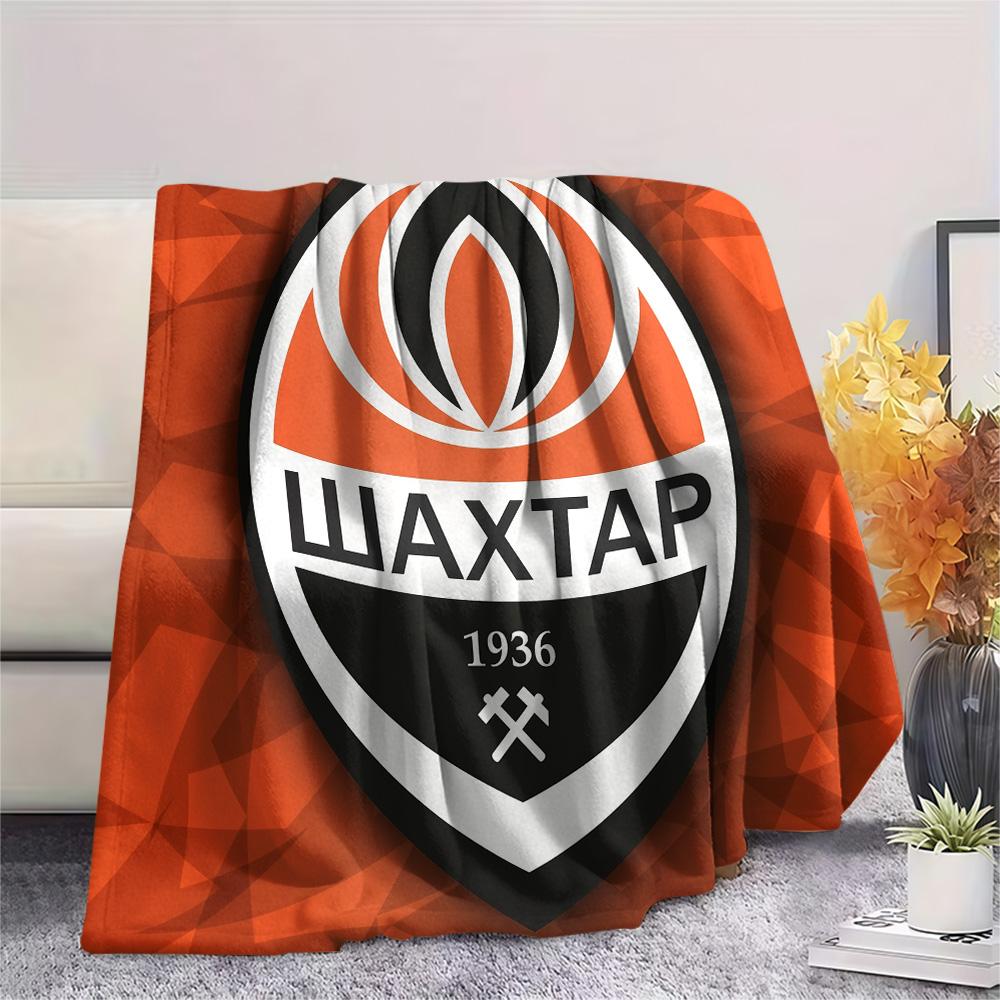 FC Shakhtar Donetsk  Print Flannel Blanket, High quality Comfortable for All Seasons, Home Decor, Warmth and Comfort