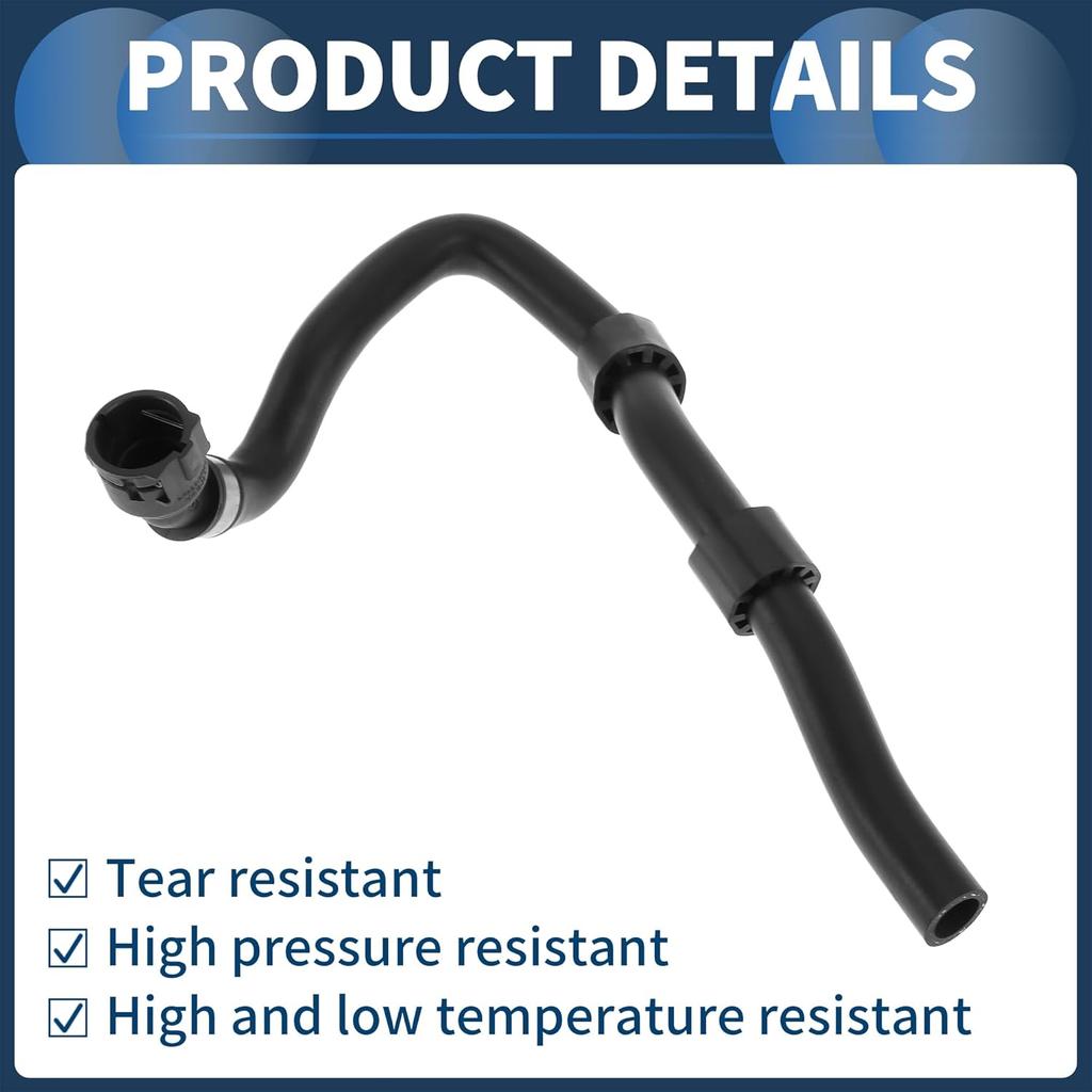 Topení HVAC Hadice motoru Chladič motoru Hadice chladicí kapaliny č. 64213416609 pro BMW X3 E83 3.0L L6 2007-2010 Guma Černá Dobré těsnění