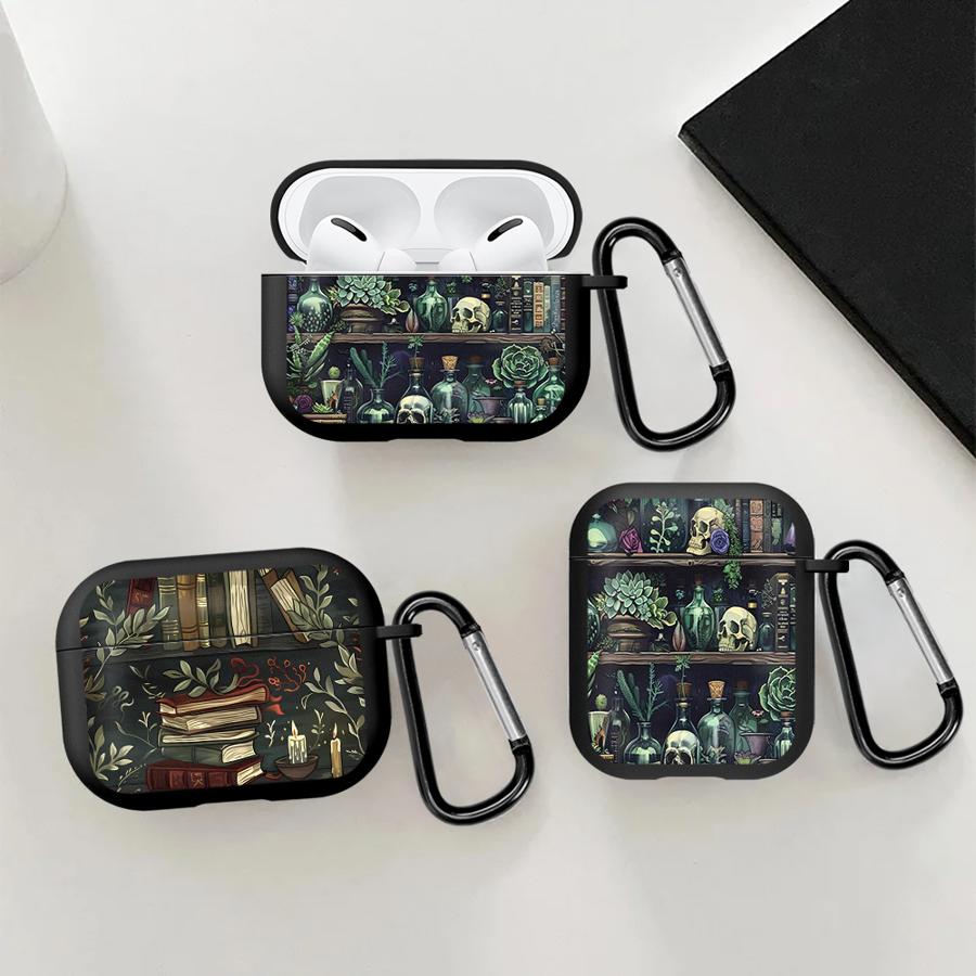 Case For Airpods 2 Pro3 1 4 Pro2 3 Pro Earphone Cases Cover Cartoon Book Pattern