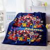 Digital Circus Customize Your Name Blanket Lightweight Personalized Blanket Durable Comfort Great for Sofa Chair Nap Bed Ideal for All Seasons