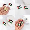 Broche Drapeau Palestinien Tendance Vente en Gros Badge Métal Pour Accessoires Vêtements