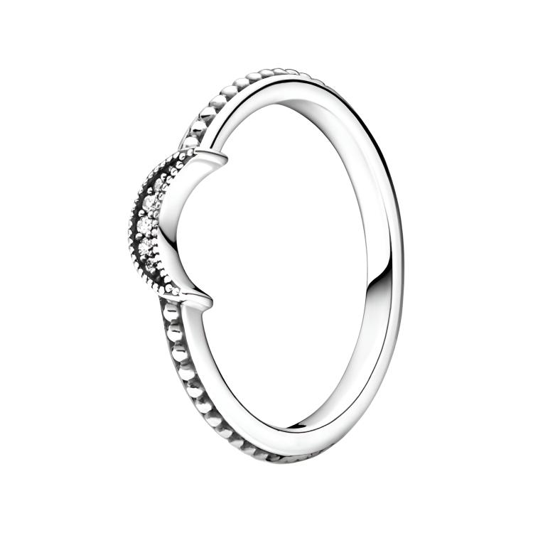 Pandora Versatile 925 Silver Cubic Zirconia Ring Women rings 199156C01 54