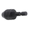 1/4" Keyless Drill Chuck Conversion 0.3-3.6mm Quick Change Hexagonal Handle Three Jaw Twist Drill Chuck For Electric Drill