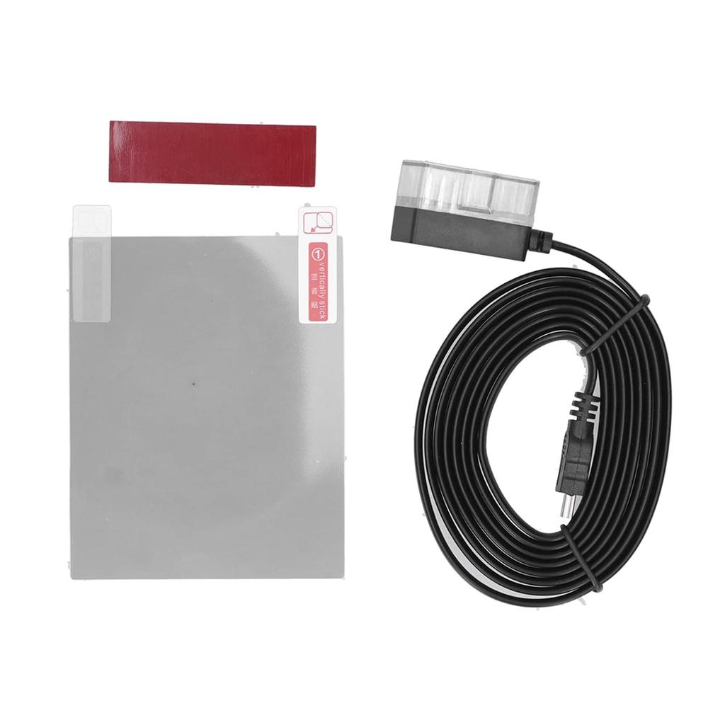 Obdii Hud, Car Speedometer, Obd2 Hud Windshield Projector Multifunction Gauge Alarm Fatigue Driving Reminder