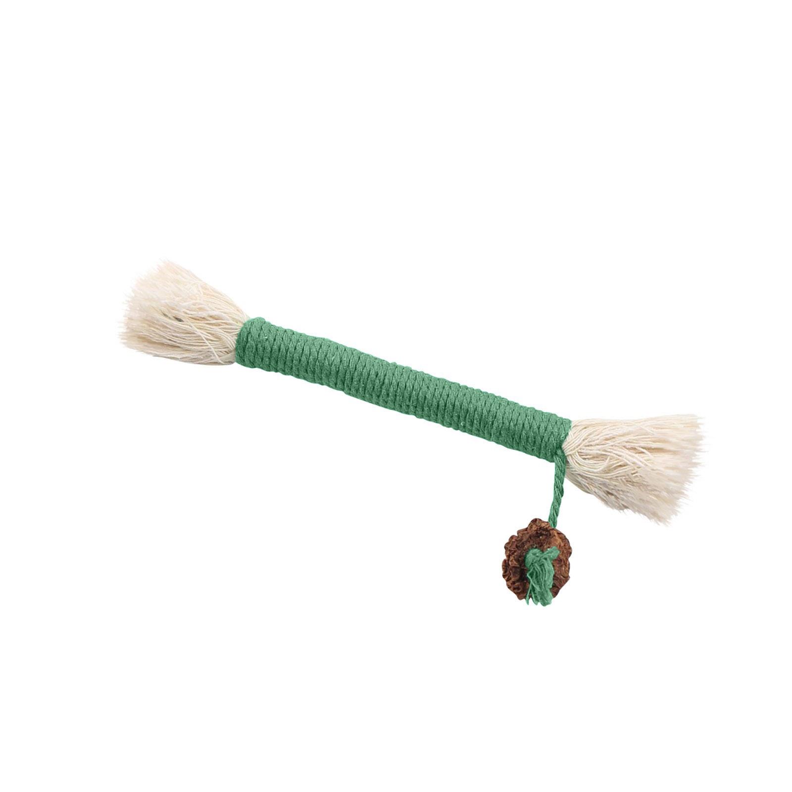 

Pet Gnawing And Grinding Toys, Hand Wrapped Pet Toys One Size зелений
