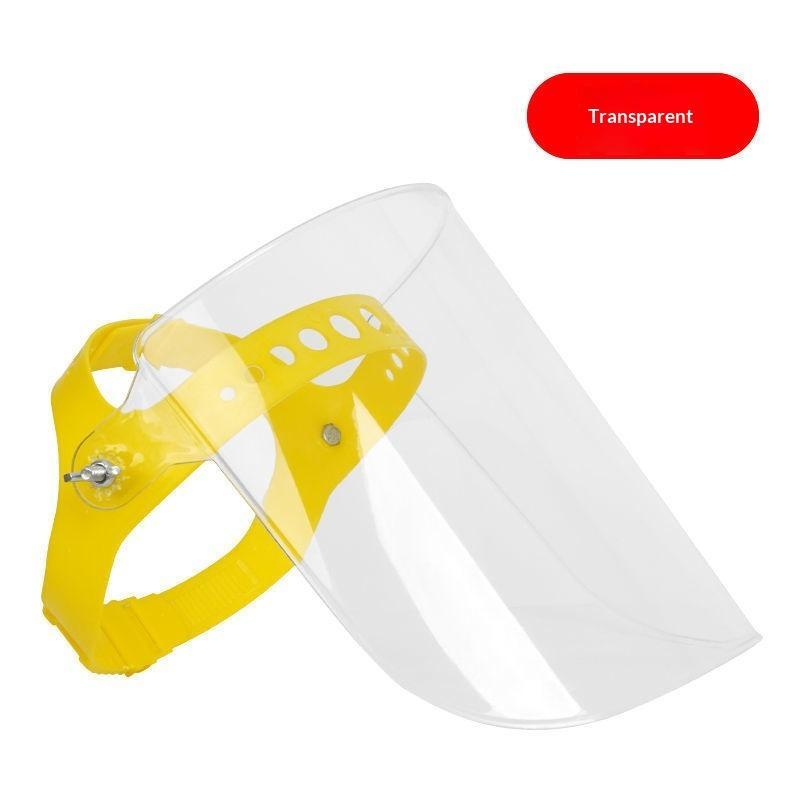 Full Face Welding Grinding Shield Anti Scratch Tinted Lens Adjustable Headband B