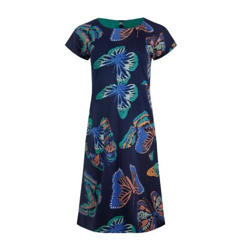 Weird Fish Womens/Ladies Tallahassee Butterflies Organic Dress