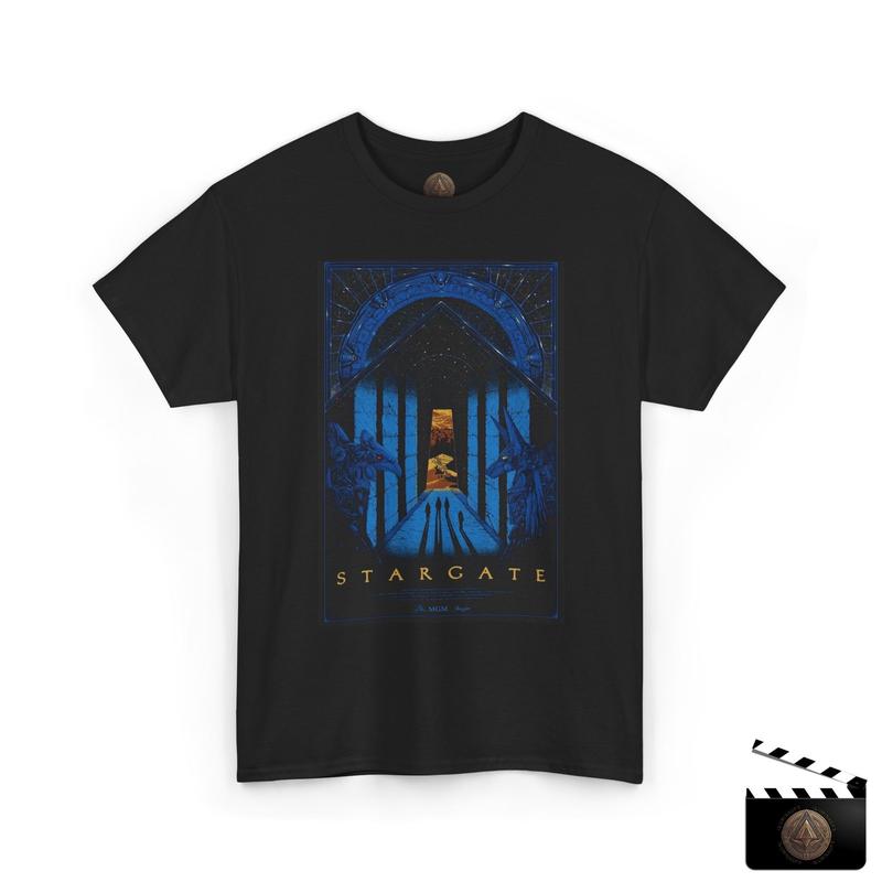 

Stargate Movie Poster Retro T-Shirt For Unisex XL