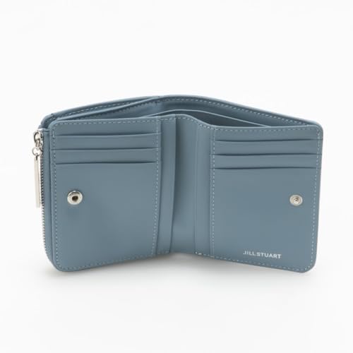 JILL STUART Women's Melty L-Shaped Zipper Wallet, Vivid Plate, Thin, JSLW4BS2, Sax