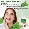 Mint Mouth Spray Mint Breath Mist Spray,Moisturizing Bad Breath Mouth Spray, Bad Breath Treatment Oral Breath Spray with Natural Spearmint