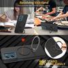 Für Motorola Moto G06 Power 4G/Motorola Moto G06 4G Magnetische Hülle mit drehbarem Ringständer TPU + PC Rückseite