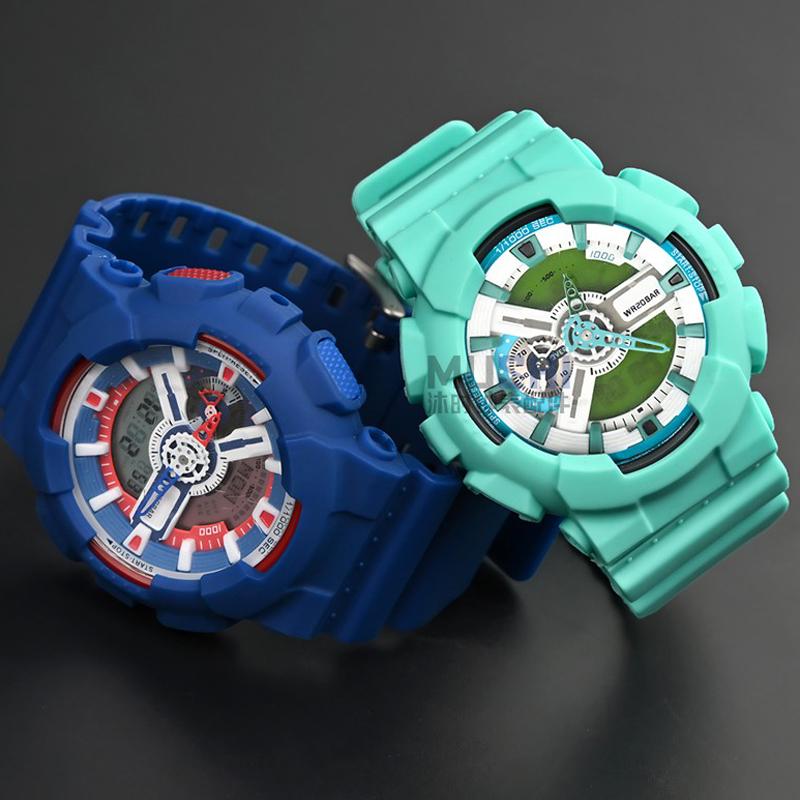 Dla Casio G-Shock GA-100/110/120/140 GD-100 GAX-100 GLS-100 Zamienny Gumowy Silikonowy Matowy Pasek do Zegarka Bransoleta Pasek + Koperta