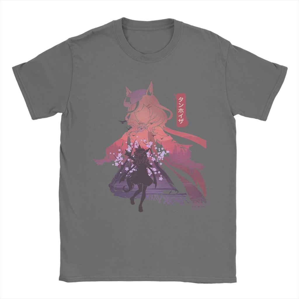 Unisexs TShirts Matikanetannhauser Uma Musume Anime Funny Cotton Tee Shirt Short Sleeve T Shirt Crew Neck Clothes 6XL