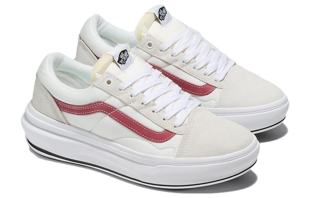Old Skool Vans Overt ComfyCush 'White Red' VN0A7Q5ECPE