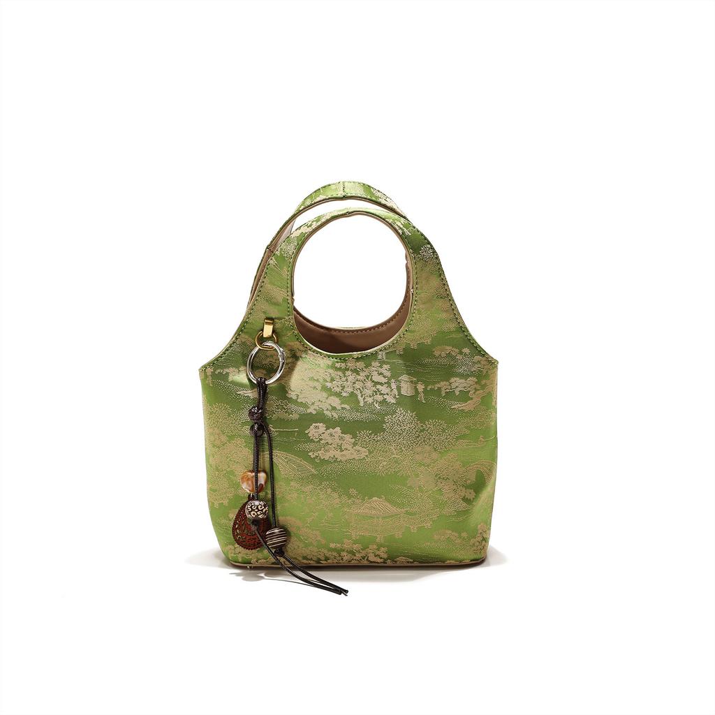 Autumn and winter fashion exquisite new national style handbag high sense new Chinese shoulder tote bag