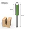 1/7pcs 6mm 1/4inch Shank Single Double Flute Straight Bit Milling Cutter for Wood Tungsten Carbide Router Bit Woodwork Tool