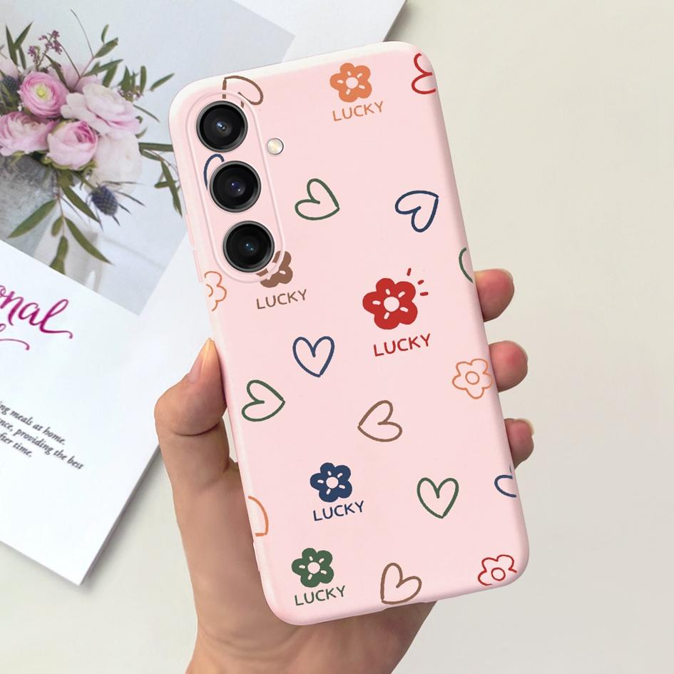 For Cover Samsung Galaxy A15 Phone Case Fashion Pattern Soft Silicone Cover For Samsung A15 Hoesje A 15 GalaxyA15 SM-A155F Funda