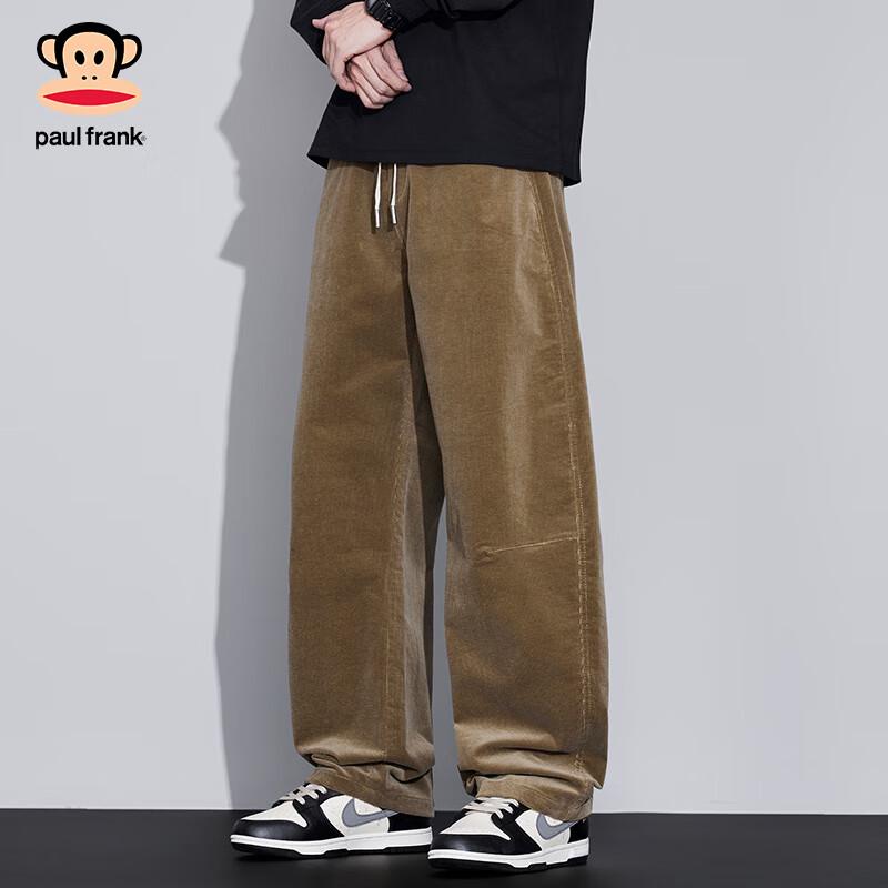 Paul Frank Men's Corduroy Relaxed Straight-Leg Casual Pants