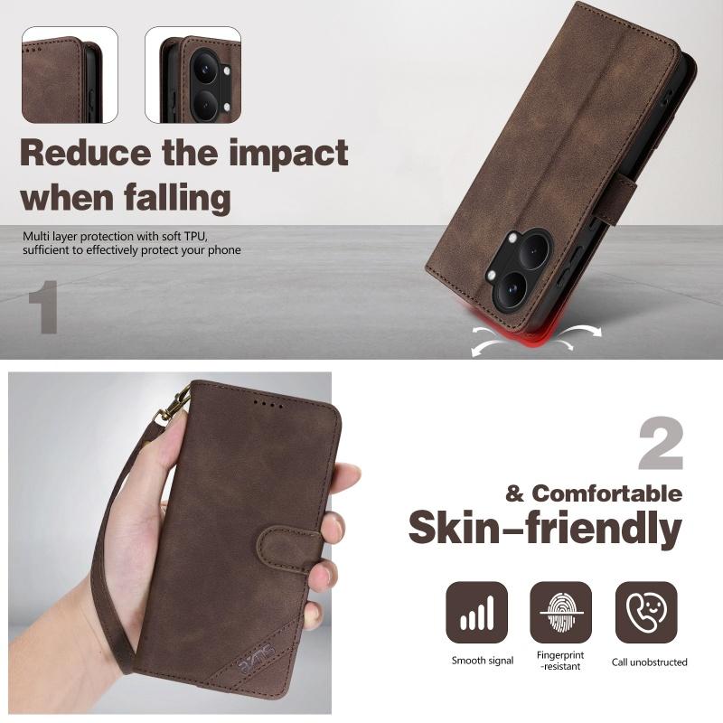 EUCAGR PU Leather Flip Wallet Phone Case For Xiaomi Redmi Turbo 5 Max With RFID Blocking Wallet Cover For Xiaomi Redmi Turbo5