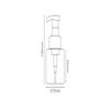 250ml Foaming Soap Dispenser Refillable Pump Bottle for Liquid Shampoo Body Wash Pump Lotion Foam Bottles Conditioner Dispense