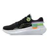 Li-Ning Stability Support Shock Absorption Non-Slip Wear-Resistant Rebound Low-Top Running Shoes Women Sneaker Black White Green ARHR052-2