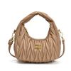 Neue Mode gefaltete Tasche Umhängetasche lässige Mode einfache Mode süßer Trend Handtasche Umhängetasche Damentasche