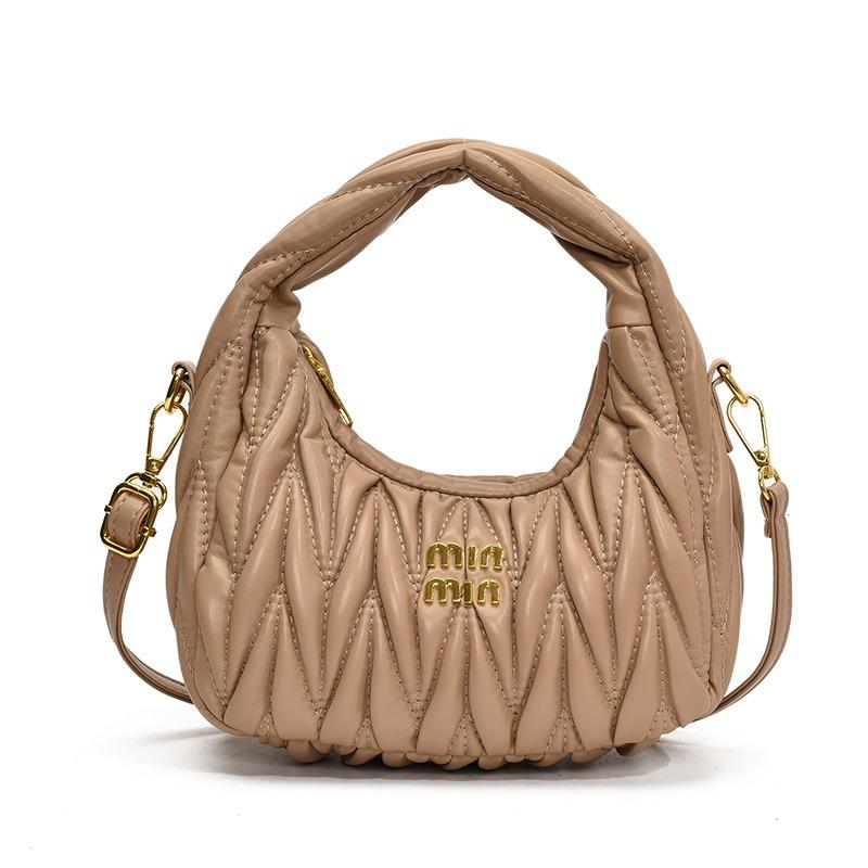 Neue Mode gefaltete Tasche Umhängetasche lässige Mode einfache Mode süßer Trend Handtasche Umhängetasche Damentasche