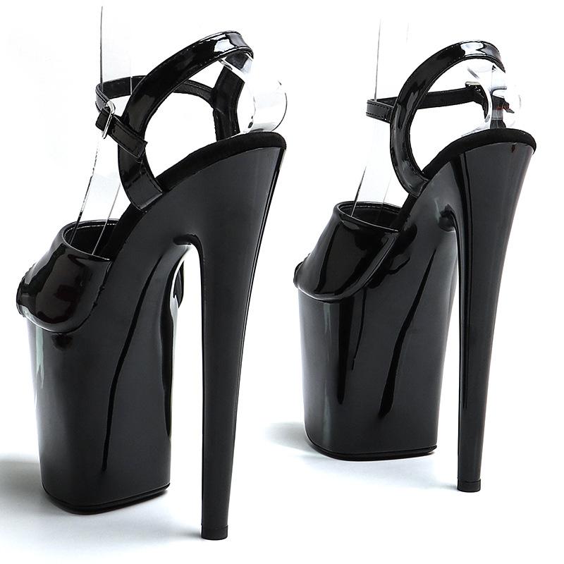 Sexy Women Pole Dance Shoes Pumps Party Club Platform High-heeled Shoes Summer Peep Toe Sandals