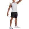 adidas Camisetas sin mangas para hombre Blancas Cuello redondo Ajuste recto moderado HP1755