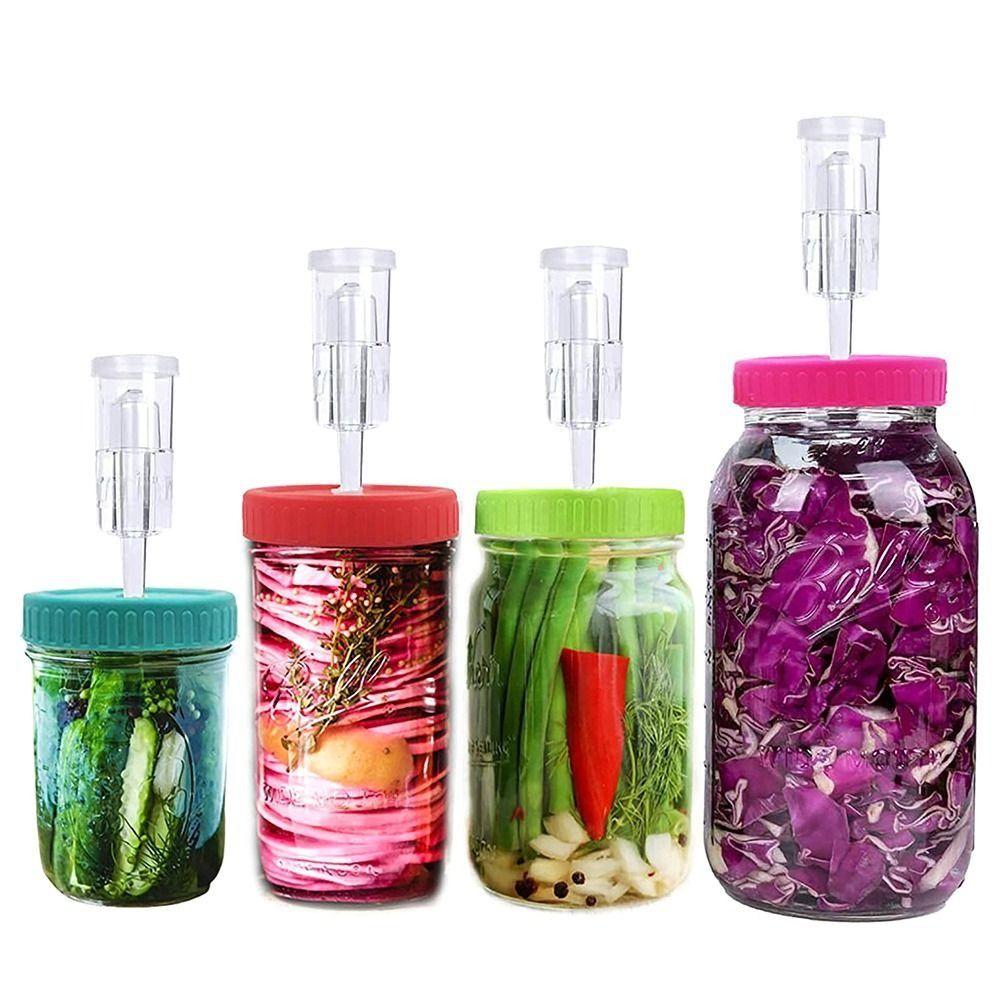 1Pcs Reusable Spout Lid with Hole Seal Bottle Cover New Mason Jar Lid  Kitchen Tool