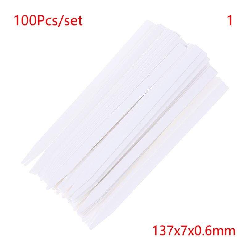 100pcs 115*15mm 155x35mm 60x20mm Perfume Aromatherapy Essential Oils Tester Strips Fragrance Disposable Paper Strips Test Paper