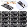 IP2312 Lithium Battery Fast Charging Board 3A 5V To 4.2V 4.35V Type C Polymer Ternary Lithium Battery Charger Module with Indica