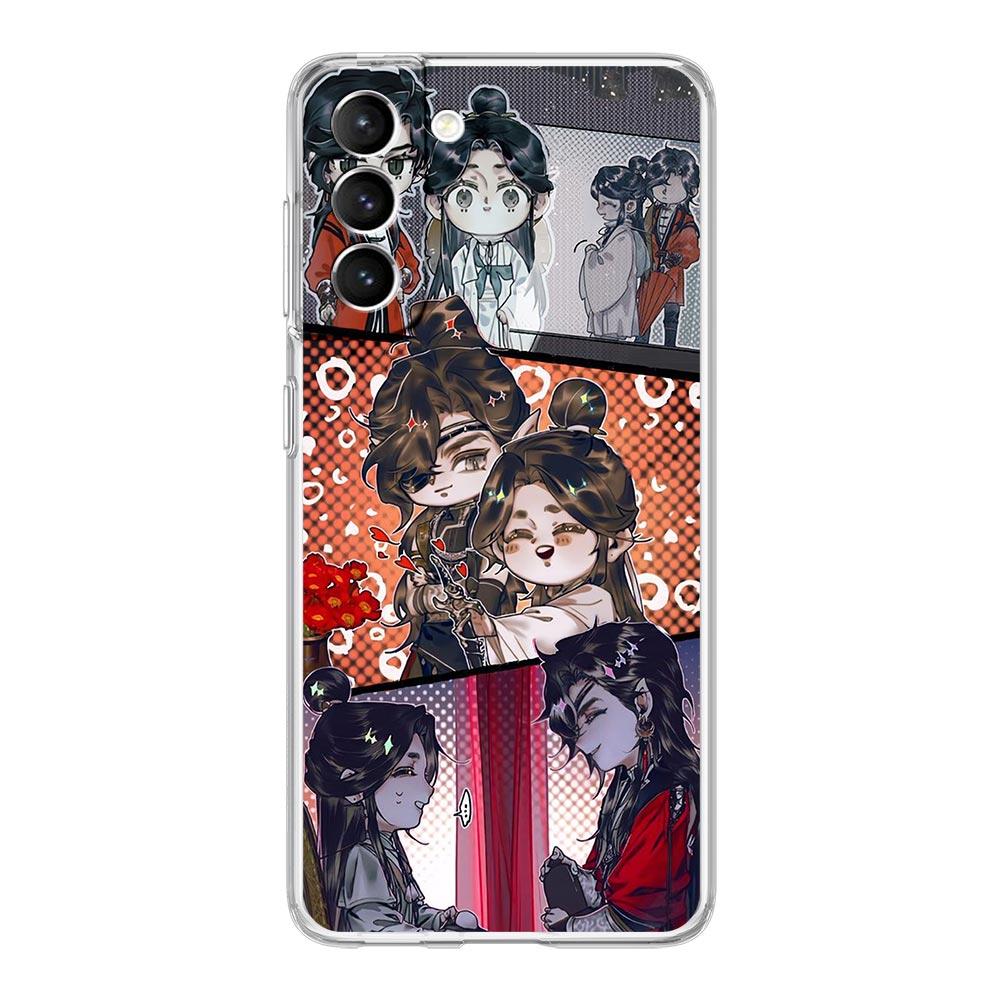 Himmelsamt Segen Chinesische Handyhülle Für Samsung Galaxy S23 Ultra S22 5G S20 S21 FE 5G S10E S9 S8 S10 Plus Klare Hülle