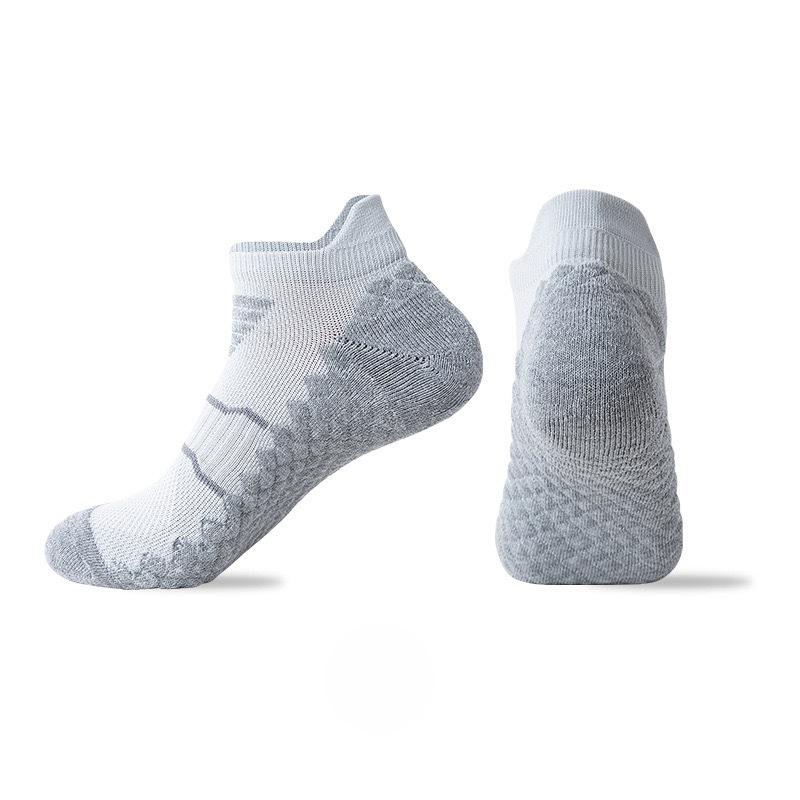 Women's Spring and Summer Sports Outdoor Running Deodorant Towel Bottom Shock Non Slip Short Socks