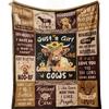 Stuffed Highland Cow Blanket Highland Cow Gifts Women Cow Decor Throw Blankets for Women Cow Print Blanket Blankets for Women
