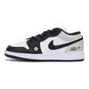 Jordan Air Jordan 1 Urban Chic Style Vintage Low top Vintage Basketball Shoes Men's White Gray 553558-131(Team85-)