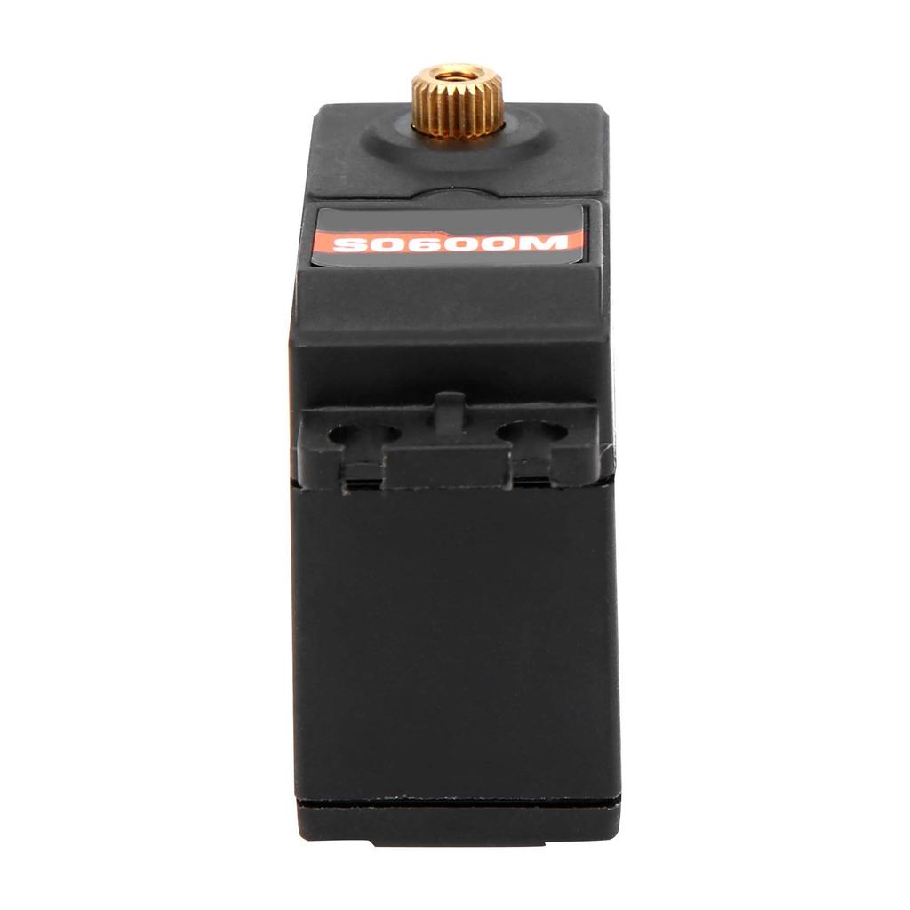High-precision, Reliable S0600M 6KG Black Metal Gear Digital Servo for 1:10 Scale High-speed Cars.