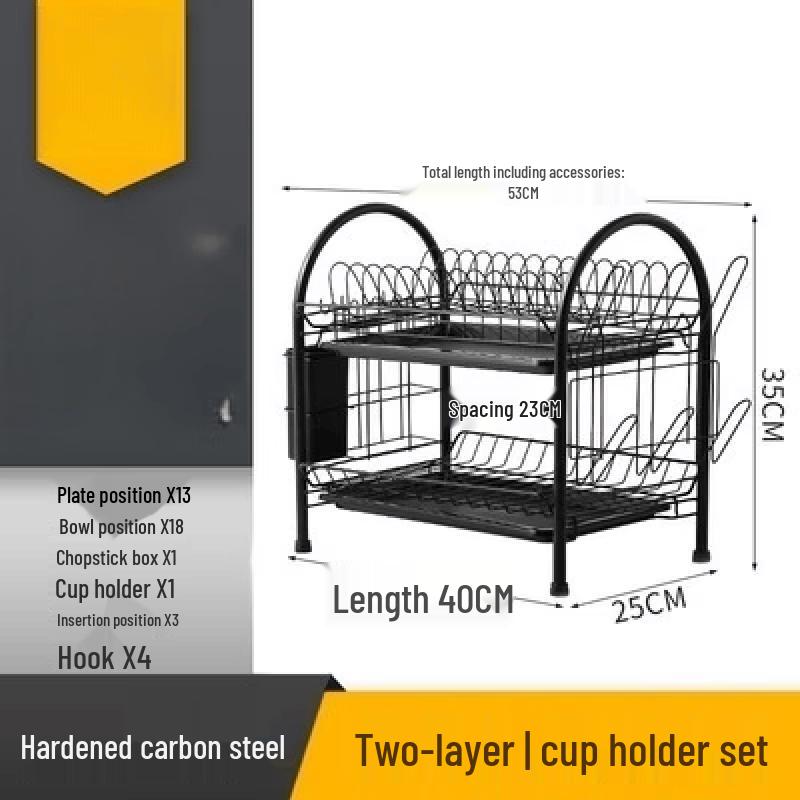 CMAOS Multi-layer Home Dish Drying Rack