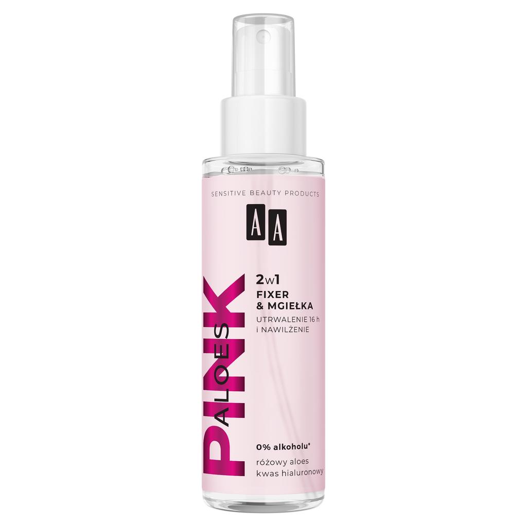AA Pink Aloes Make-up 2-in-1 setting and moisturizing spray 100