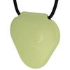 Acrylic Pendant 1 piece Q-Link (Yellow Green) 39x39x6mm,